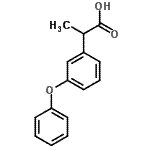 CAS 登录号：32953-79-0， 2-(3-苯氧基苯基)丙酸