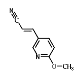 CAS#: 329974-16-5, (2E)-3-(6-Methoxy-3-Pyridinyl)Acrylonitrile