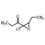 CAS#: 32998-77-9, 1-(2-Chloro-3-Ethyl-2-Oxiranyl)-1-Propanone