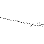 CAS 登录号：33001-45-5， (2,2-二甲基-1,3-二氧戊环-4-基)甲基(9E)-9-十八碳烯酸酯