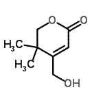 CAS 登录号：330154-76-2， 4-(羟基甲基)-5,5-二甲基-5,6-二氢-2H-吡喃-2-酮