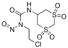 CAS 登录号：33022-05-8， 1-(2-氯乙基)-1-亚硝基-3-(1,1,3,3-四氧代-1,3-二噻烷-5-基)脲