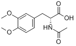 CAS 登录号：33043-37-7， (R)-N-乙酰基-3,4-二甲氧基苯基丙氨酸