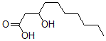 CAS 登录号：33044-91-6， 3-羟基癸酸