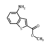CAS#: 330801-72-4, Methyl 4-Amino-1-Benzothiophene-2-Carboxylate