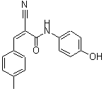 CAS 登录号：330858-28-1， (2Z)-2-氰基-N-(4-羟基苯基)-3-(4-甲基苯基)丙烯酰胺
