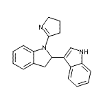 CAS#: 33090-98-1, 1-(3,4-Dihydro-2H-Pyrrol-5-Yl)-2,3-Dihydro-1H,1'H-2,3'-Biindole