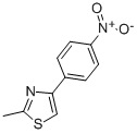 CAS 登录号：33102-81-7， 2-甲基-4-(4-硝基苯基)噻唑