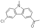 CAS 登录号：33107-73-2， 1-(6-氯-9-甲基-9H-咔唑-3-基)乙酮