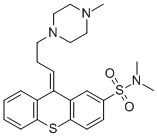 CAS 登录号：3313-27-7， 反式-氨砜噻吨