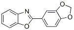 CAS 登录号：3315-20-6， 2-(1,3-苯并二氧戊环-5-基)-1,3-苯并恶唑