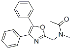 CAS#: 33161-67-0, N-((4,5-Diphenyl-2-Oxazolyl)Methyl)-N-Methyl-Acetamide