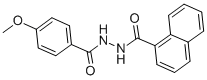 CAS#: 331636-68-1, 1-(4-Methoxybenzoyl)-2-(1-Naphthoyl)-Hydrazine