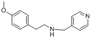 CAS 登录号：331970-72-0， [2-(4-甲氧基-苯基)-乙基]-吡啶-4-甲胺