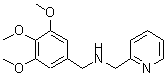 CAS 登录号：331970-80-0， 1-(2-吡啶基)-N-(3,4,5-三甲氧基苄基)甲胺