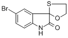 CAS#: 332073-50-4, 5-Bromo-3,3-(Ethyleneoxothio)-1,3-Dihydro-Indole-2-One