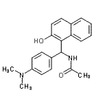 CAS#: 332174-60-4, N-{[4-(Dimethylamino)Phenyl](2-Hydroxy-1-Naphthyl)Methyl}Acetamide
