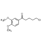 CAS 登录号：33245-77-1， 5-氯-1-(3,4-二甲氧基苯基)-1-戊酮