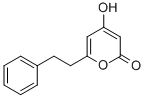 CAS 登录号：33253-32-6， 4-羟基-6-(2-苯基乙基)-2H-吡喃-2-酮