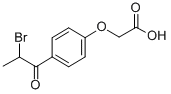 CAS 登录号：33254-93-2， 4-(2-溴丙酰基)苯氧基乙酸
