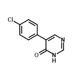 CAS#: 33258-75-2, 5-(4-Chlorophenyl)-4(3H)-Pyrimidinone