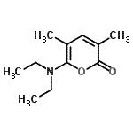 CAS#: 33259-29-9, 6-(Diethylamino)-3,5-Dimethyl-2H-Pyran-2-One