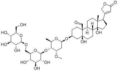CAS 登录号：33279-57-1， 毒毛旋花甙元 3-二葡糖基加拿大麻糖