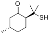 CAS 登录号：33281-91-3， 5-甲基-2-(2-巯基丙-2-基)环己烷-1-酮