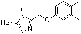 CAS#: 332860-97-6, 5-[(3,4-Dimethylphenoxy)Methyl]-4-Methyl-4H-1,2,4-Triazole-3-Thiol