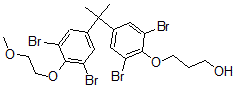 CAS#: 33294-14-3, 3-[2,6-Dibromo-4-[2-[3,5-Dibromo-4-(2-Methoxyethoxy)Phenyl]Propan-2-Yl]Phenoxy]Propan-1-Ol
