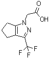 CAS 登录号：333309-24-3， 5,6-二氢-3-(三氟甲基)-1(4H)-环戊并吡唑乙酸
