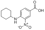 CAS 登录号：333340-82-2， 4-环己基氨基-3-硝基-苯甲酸