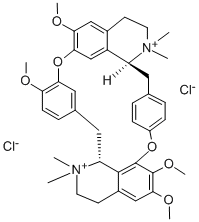 CAS 登录号：33335-58-9， 氯二甲箭毒