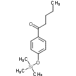 CAS 登录号：33342-92-6， 1-{4-[(三甲基硅烷基)氧基]苯基}-1-戊酮