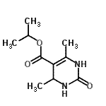 CAS#: 333439-11-5, Isopropyl 4,6-Dimethyl-2-Oxo-1,2,3,4-Tetrahydro-5-Pyrimidinecarboxylate