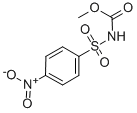CAS 登录号：3337-70-0， N-(4-硝基苯基)磺酰基氨基甲酸甲酯