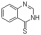 CAS 登录号：3337-86-8， 4(3H)-喹唑啉硫酮