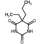 CAS#: 33376-25-9, 5-Ethyl-5-Propyl-2,4,6(1H,3H,5H)-Pyrimidinetrione