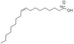 CAS 登录号：3343-81-5， 油酸 [1-14C]