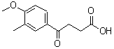CAS#: 33446-14-9, 4-(4-Methoxy-3-Methylphenyl)-4-Oxobutanoic Acid