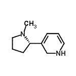 CAS 登录号：334535-76-1， 3-[(2S)-1-甲基-2-吡咯烷基]-1,2-二氢吡啶