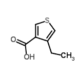 CAS#: 334918-15-9, 4-Ethyl-3-Thiophenecarboxylic Acid