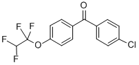 CAS 登录号：334931-09-8， 4-氯-[4'-(1,1,2,2-四氟乙氧基)]二苯甲酮