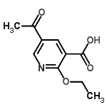 CAS#: 335078-23-4, 5-Acetyl-2-Ethoxynicotinic Acid