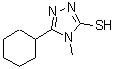 CAS#: 335220-81-0, 5-Cyclohexyl-4-Methyl-4H-1,2,4-Triazole-3-Thiol