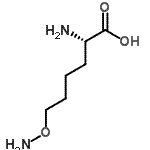 CAS 登录号：335341-56-5， 6-(氨基氧基)-L-正亮氨酸