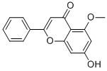 CAS 登录号：33554-47-1， 7-羟基-5-甲氧基-2-苯基-苯并吡喃-4-酮