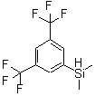 CAS 登录号：33558-36-0， 3,5-二(三氟甲基)苯基二甲基硅烷