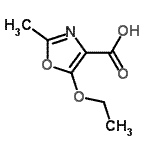 CAS#: 3357-56-0, 5-Ethoxy-2-Methyl-Oxazole-4-Carboxylic Acid