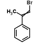 CAS 登录号：3360-53-0， (1-溴-1-丙烯-2-基)苯
